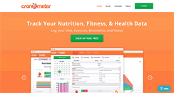 Desktop Screenshot of cronometer.com